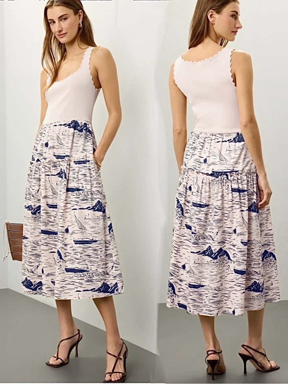 L.K. Bennett Crosby Dress US Size 14